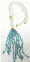 Necklace Shiné Woman in Semiprecious stones Acquamarina 323326 - 323326